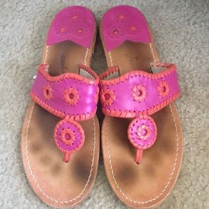 Pink Jack Rogers
